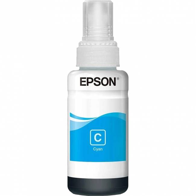 Чернила Epson L100 Cyan ink bottle 70ml (C13T66424A) — для бизнеса и офиса
