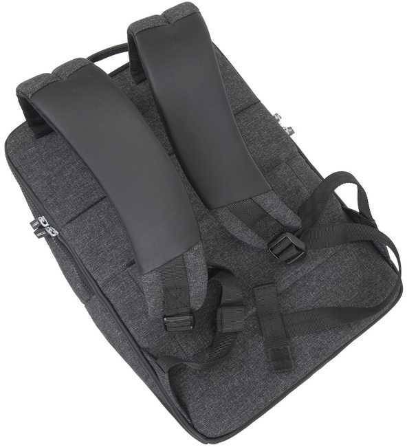 Рюкзак для ноутбука 15.6" Riva 8861 BLACK — для бизнеса и офиса Рюкзак для ноутбука 15.6" Riva 8861 BLACK — для бизнеса и офиса