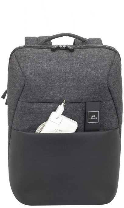 Рюкзак для ноутбука 15.6" Riva 8861 BLACK — для бизнеса и офиса Рюкзак для ноутбука 15.6" Riva 8861 BLACK — для бизнеса и офиса