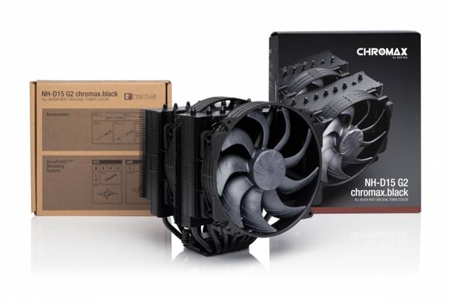 Кулер для процессора Noctua CPU Cooler NH-D15 G2 chromax.black Black — для бизнеса и офиса