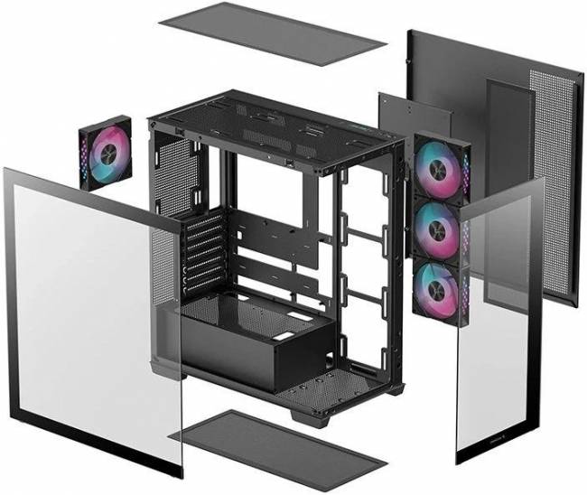 Корпус Deepcool R-CG580-BKADA4-G-1 — для бизнеса и офиса