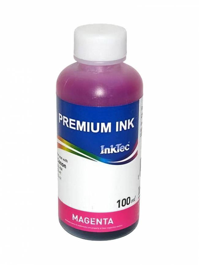 Чернила InkTec (C908) для Canon PIXMA iP4200 (CLI-8/CL-41/51), M, 0,1 л. (ориг.фасовка) — для бизнеса и офиса