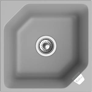 Кухонная мойка RIVELATO Rivelato LOCUS LS-50 grigio metallizzat