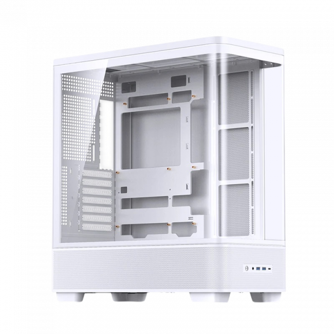 Корпус без блока питания JONSBO TK-5 White — для бизнеса и офиса