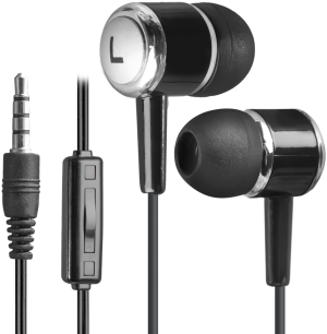 Defender Гарнитура для смартфонов Pulse 427 черный, вставки Defender Pulse 427