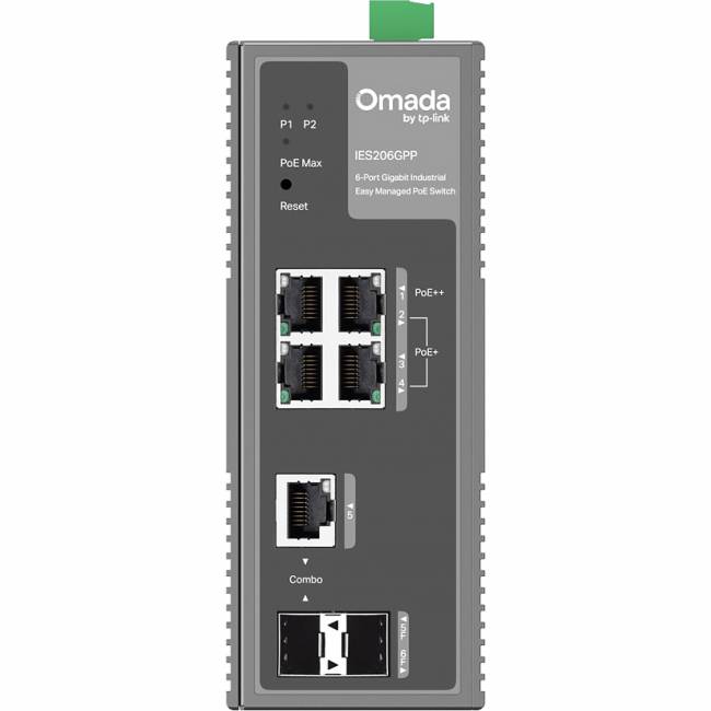 Коммутатор TP-Link IES206GPP — для бизнеса и офиса Коммутатор TP-Link IES206GPP — для бизнеса и офиса