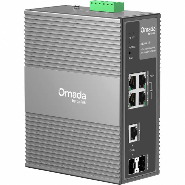 Коммутатор TP-Link IES206GPP — для бизнеса и офиса Коммутатор TP-Link IES206GPP — для бизнеса и офиса