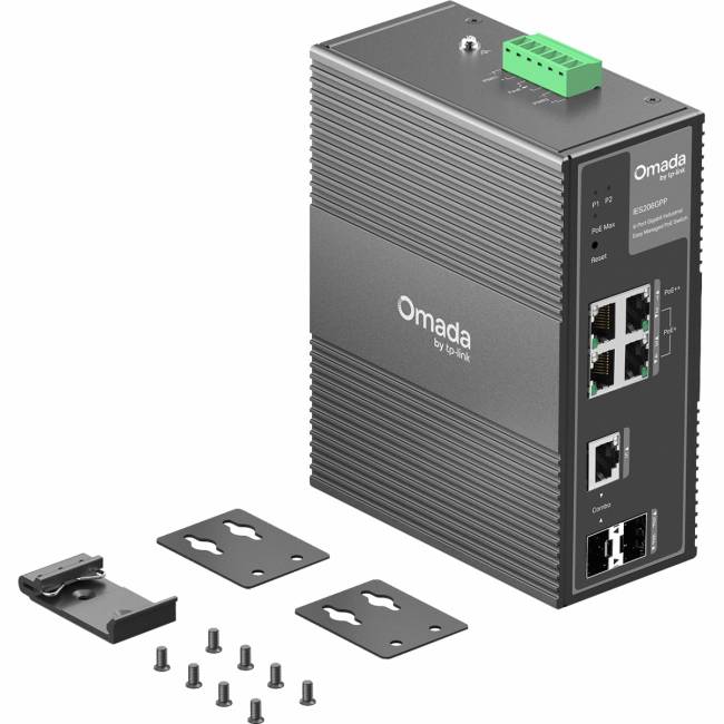 Коммутатор TP-Link IES206GPP — для бизнеса и офиса Коммутатор TP-Link IES206GPP — для бизнеса и офиса