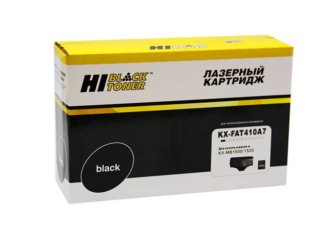 Картридж Hi-Black (HB-KX-FAT410A7) для Panasonic KX-MB1500/1520, 2,5K — для бизнеса и офиса