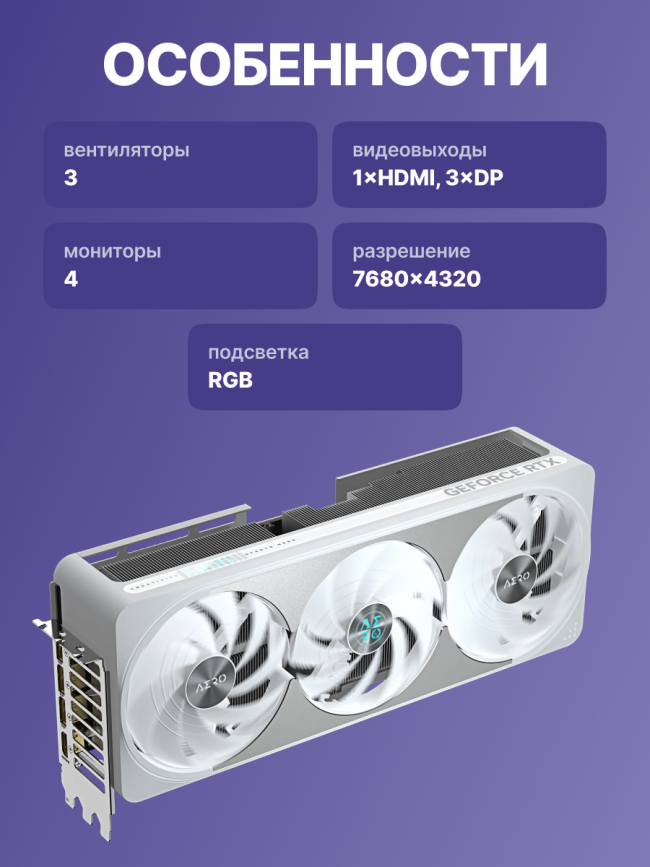 Видеокарта GIGABYTE GV-N507TAERO OC-16GD — для бизнеса и офиса Видеокарта GIGABYTE GV-N507TAERO OC-16GD — для бизнеса и офиса