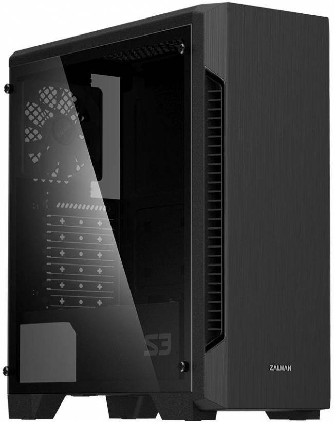 Корпус Zalman S3 TG BLACK — для бизнеса и офиса