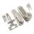 Кодовый замок c фиксатором и цилиндром 370 матовый хром — для бизнеса и офиса
