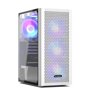 Корпус без блока питания PcCooler MA100 MESH WH