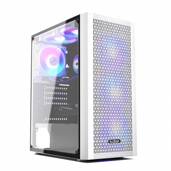 Корпус без блока питания PcCooler MA100 MESH WH — для бизнеса и офиса