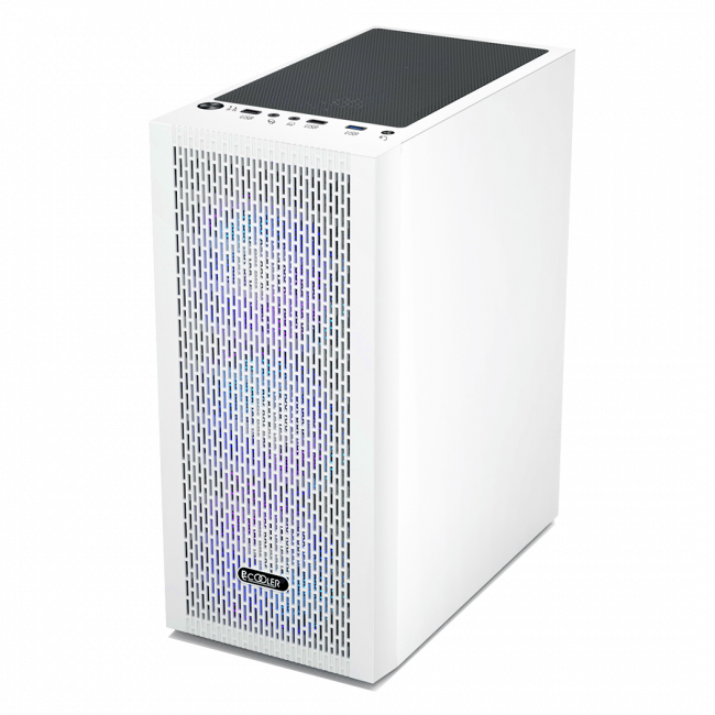 Корпус без блока питания PcCooler MA100 MESH WH — для бизнеса и офиса