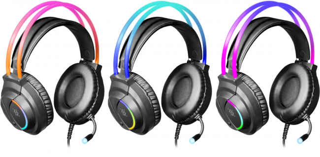 Defender Игровая гарнитура Flame черный, RGB, провод 2 м Defender 64555