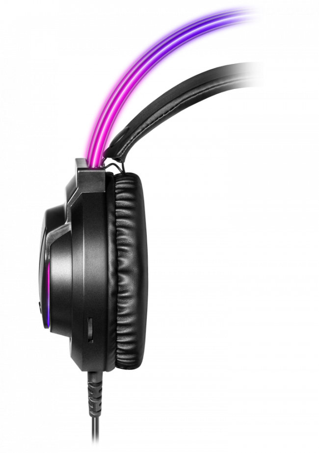 Defender Игровая гарнитура Flame черный, RGB, провод 2 м Defender 64555