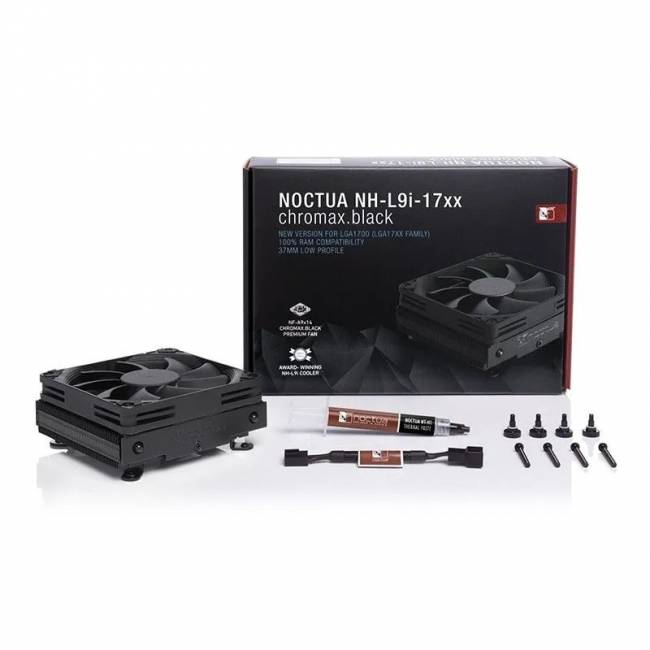 Кулер для процессора Noctua CPU Cooler NH-L9i chromax.black Black — для бизнеса и офиса