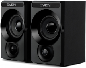 SVEN SPS-535, чёрный, акустическая система 2.0, USB, мощность 2x3 Вт(RMS) Sven SV-022501