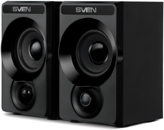 SVEN SPS-535, чёрный, акустическая система 2.0, USB, мощность 2x3 Вт(RMS) Sven SV-022501 — для бизнеса и офиса SVEN SPS-535, чёрный, акустическая система 2.0, USB, мощность 2x3 Вт(RMS) Sven SV-022501 — для бизнеса и офиса