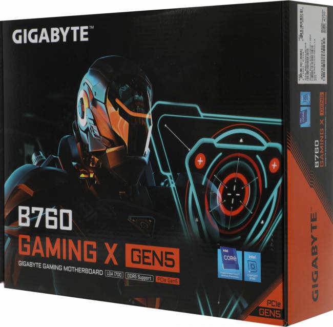 Материнская плата Gigabyte B760 GAMING X GEN5 — для бизнеса и офиса