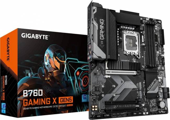 Материнская плата Gigabyte B760 GAMING X GEN5 — для бизнеса и офиса