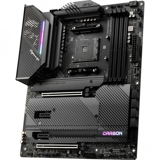 Материнская плата MSI MPG X570S CARBON MAX WIFI — для бизнеса и офиса Материнская плата MSI MPG X570S CARBON MAX WIFI — для бизнеса и офиса