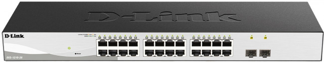 Коммутатор D-Link DGS-1210-26 — для бизнеса и офиса Коммутатор D-Link DGS-1210-26 — для бизнеса и офиса