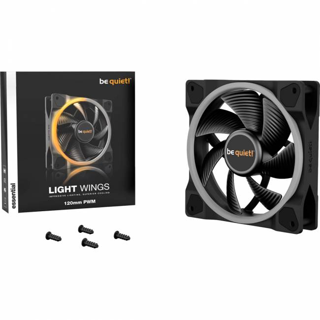 Кулер для корпуса Be Quiet LIGHT WINGS BL072 — для бизнеса и офиса