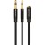Переходник-разветвитель Vention гибкий Jack 3.5 mm F 4 pin/Jack 3.5 mm M x 2 - 1м Разветвитель Vention mini Jack 3.5 mm F/mini Jack 3.5 mm M x 2 - 1 м (BBDBF)