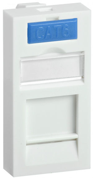 ITK Вставка 45х22,5мм для 1 мод. Keystone Jack с маркером ITK CS6-11M