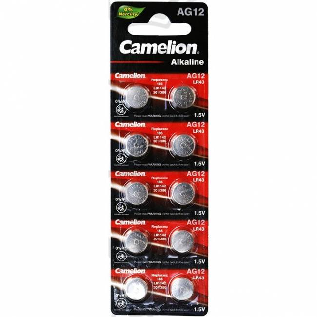 Э\п Camelion AG12 LR43 386 BL10 — для бизнеса и офиса