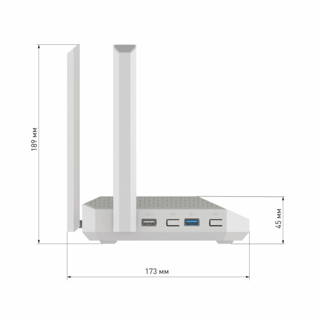 Маршрутизатор Netcraze Ultra NC-1812 — для бизнеса и офиса Маршрутизатор Netcraze Ultra NC-1812 — для бизнеса и офиса