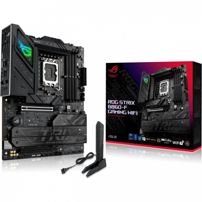 Материнская плата ASUS ROG STRIX B860-F GAMING WIFI (90MB1JG0-M0EAY0) — для бизнеса и офиса