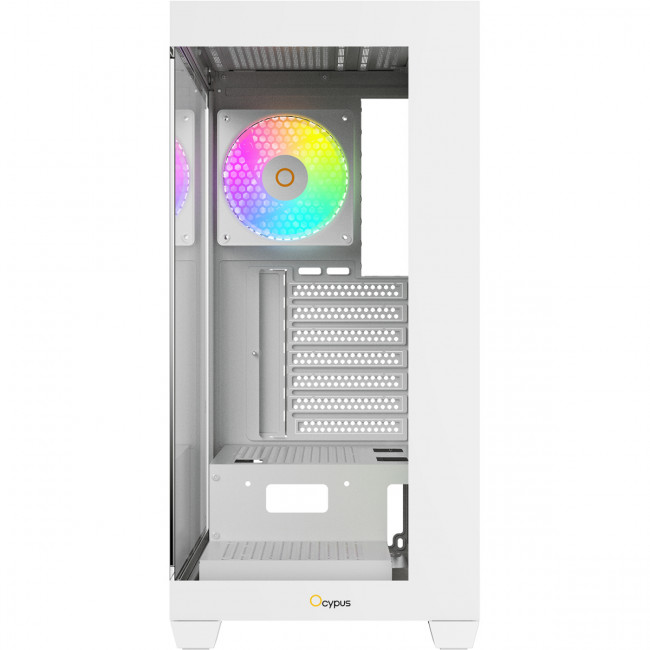 Корпус ПК без блока питания Ocypus Gamma-C72-WHD400XX-GL — для бизнеса и офиса Корпус ПК без блока питания Ocypus Gamma-C72-WHD400XX-GL — для бизнеса и офиса