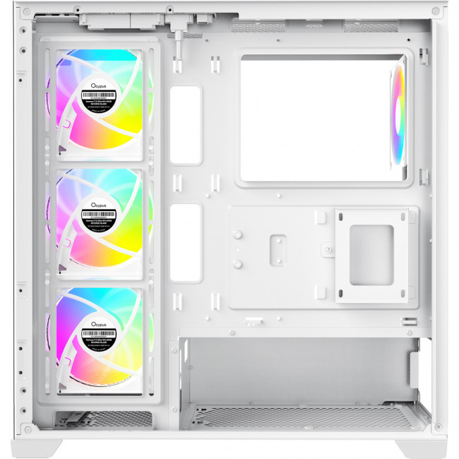 Корпус ПК без блока питания Ocypus Gamma-C72-WHD400XX-GL — для бизнеса и офиса Корпус ПК без блока питания Ocypus Gamma-C72-WHD400XX-GL — для бизнеса и офиса