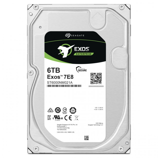 Жесткий диск Seagate Exos 7E8 ST6000NM021A — для бизнеса и офиса Жесткий диск Seagate Exos 7E8 ST6000NM021A — для бизнеса и офиса