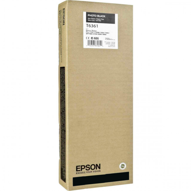 Картридж Epson C13T636100 — для бизнеса и офиса