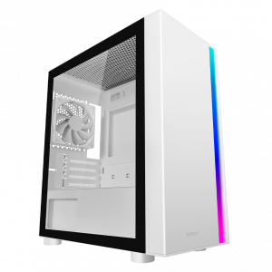 Корпус без блока питания PcCooler  LM300 ARGB WH