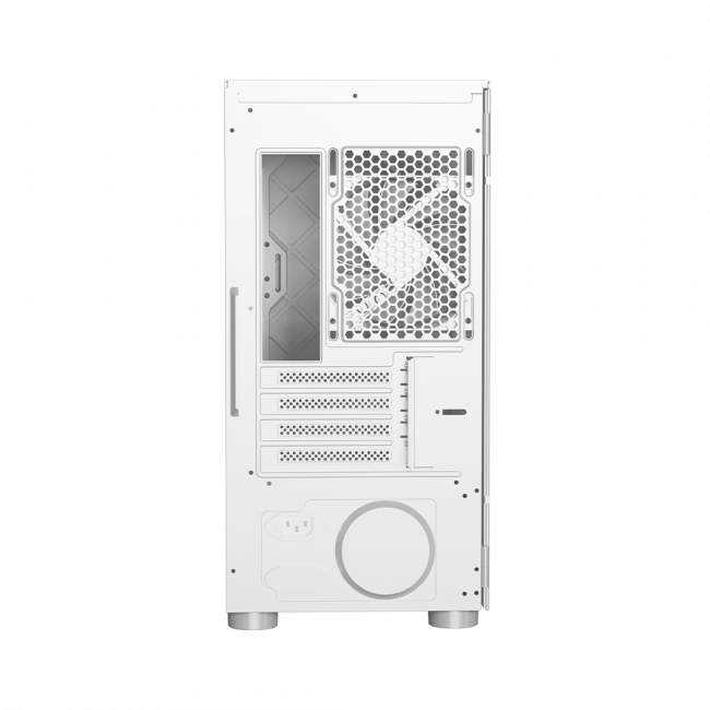 Корпус без блока питания PcCooler  LM300 ARGB WH — для бизнеса и офиса