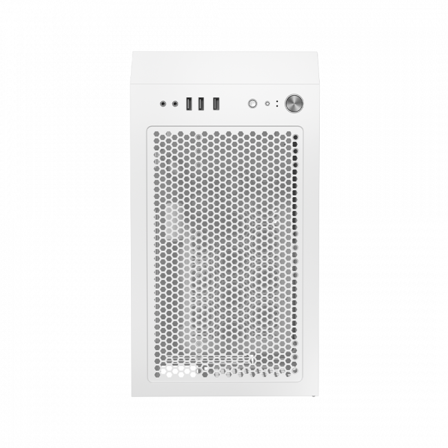 Корпус без блока питания PcCooler  LM300 ARGB WH — для бизнеса и офиса