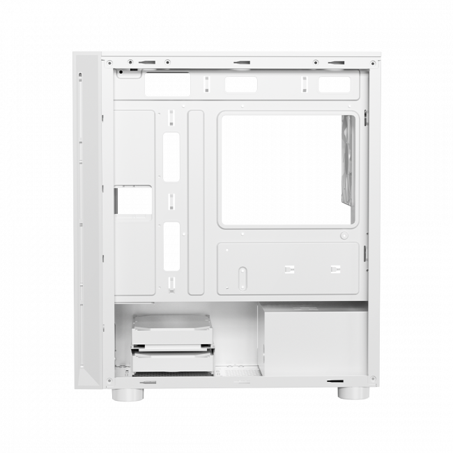 Корпус без блока питания PcCooler  LM300 ARGB WH — для бизнеса и офиса