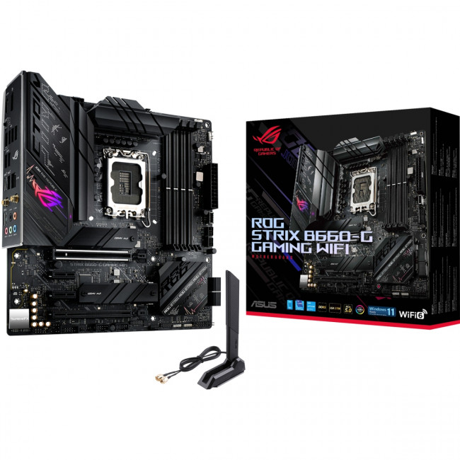 Материнская плата ASUS ROG STRIX B660-G GAMING WIFI — для бизнеса и офиса