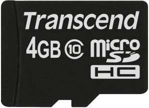 Карта памяти Transcend microSDHC Class 10