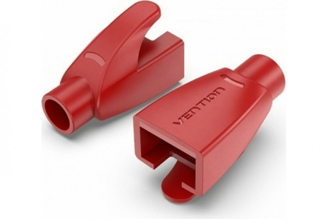 Колпачки изолирующие Vention для разъемов RJ-45 (50шт.) - Красный Vention IODR0-50 — для бизнеса и офиса