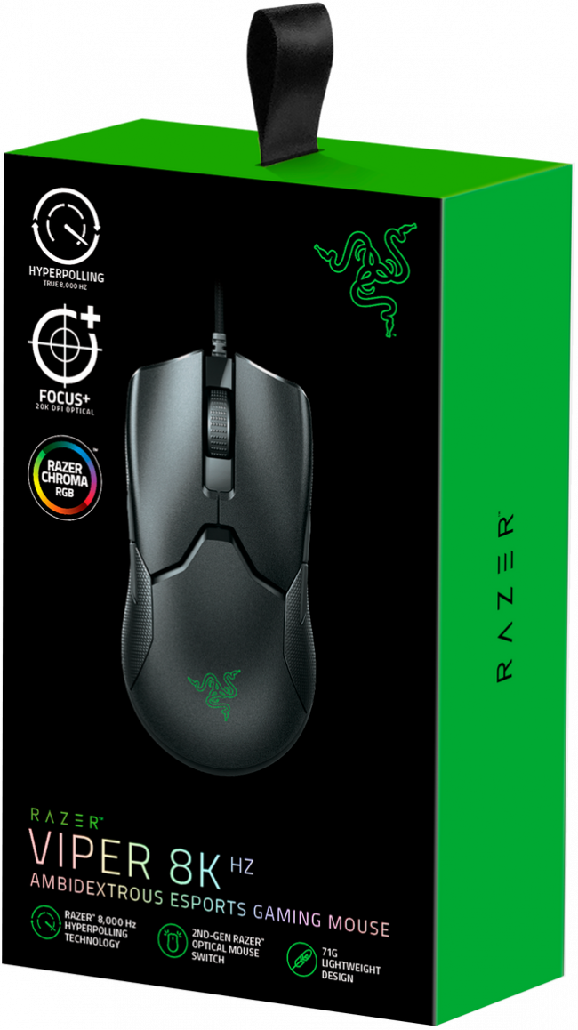 Игровая мышь Razer Viper 8KHZ Razer Viper 8KHZ — для бизнеса и офиса