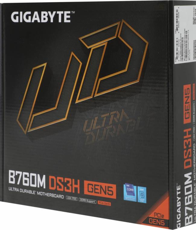 Материнская плата Gigabyte B760M DS3H GEN5 — для бизнеса и офиса