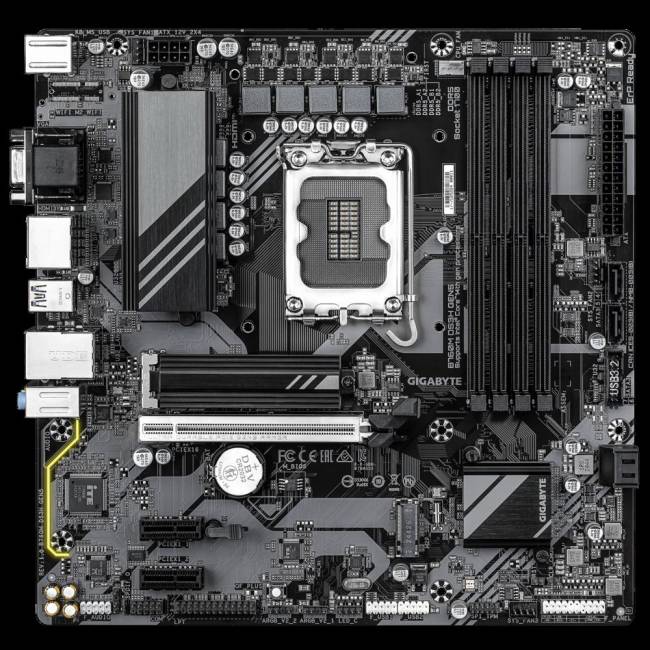 Материнская плата Gigabyte B760M DS3H GEN5 — для бизнеса и офиса