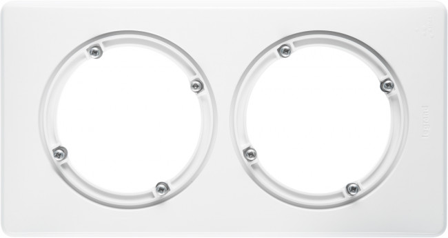 Celiane Рамка IP44 2 поста CLN БЕЛ Legrand 69072 — для бизнеса и офиса