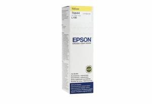 Чернила Epson L100/110/200/210/300/355/550/555 (O) C13T66444A/C13T664498, yellow, 70ml